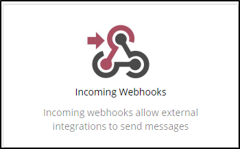 incoming webhooks