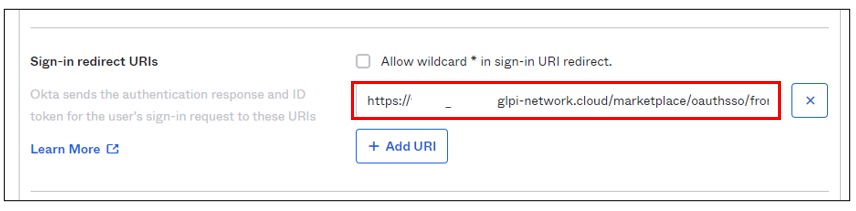 paste URL callback